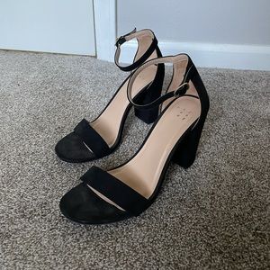 A New Day faux suede heels